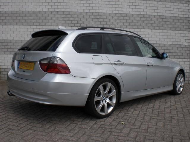 Ruiten tinten blinderen met premium glasfolie windowfilm BMW 3