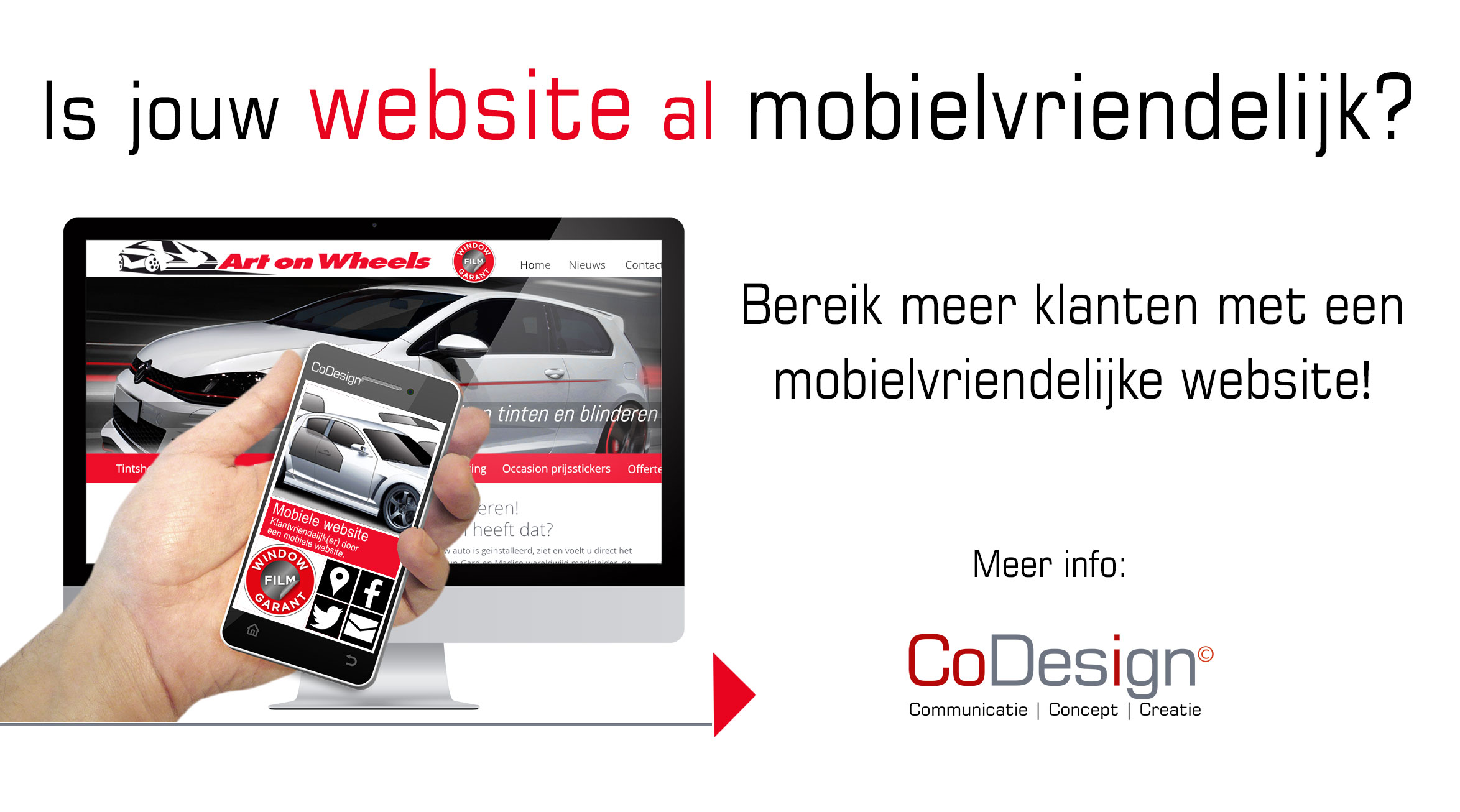 Codesign lanceert  nieuwe website voor Art on Wheels!