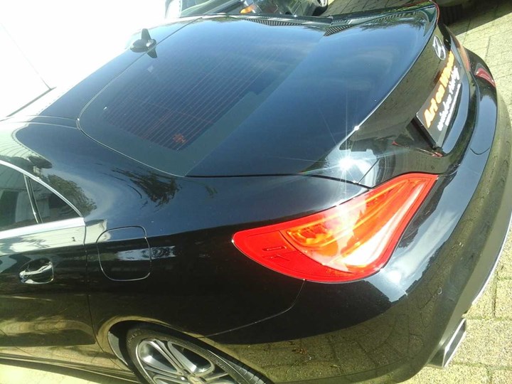 Mercedes a-klasse sedan Ramen blinderen Art on Wheels madico window film