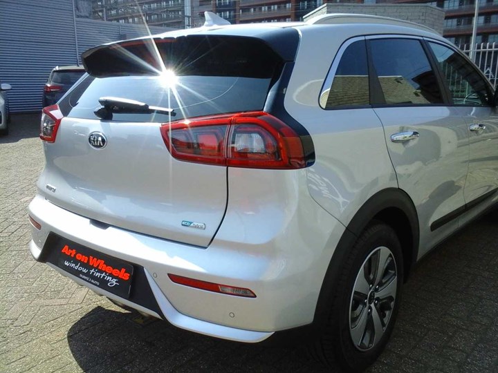 Kia Niro Hybride raamfolie montage