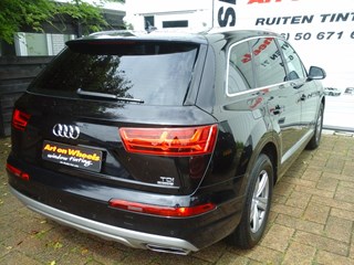 Audi Q7 raamfolie montage premium privacy-glass door Art on wheels