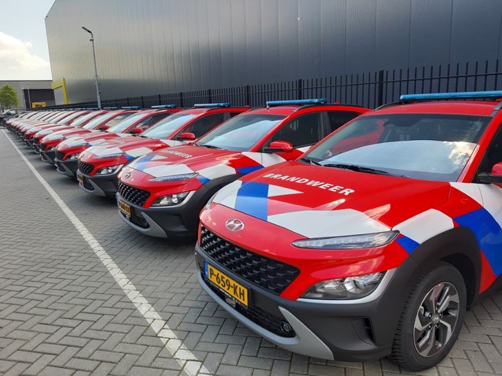 Brandweer hyundai Kona 1