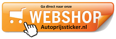Auto prijssticker webshop online prijsstickers bestellen en voordelig auto dealer stickers kopen