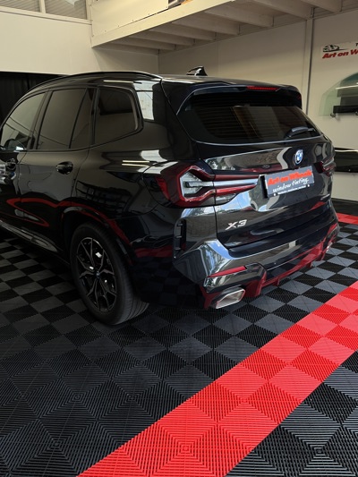 BMW X3 E330 getint ramen blinderen