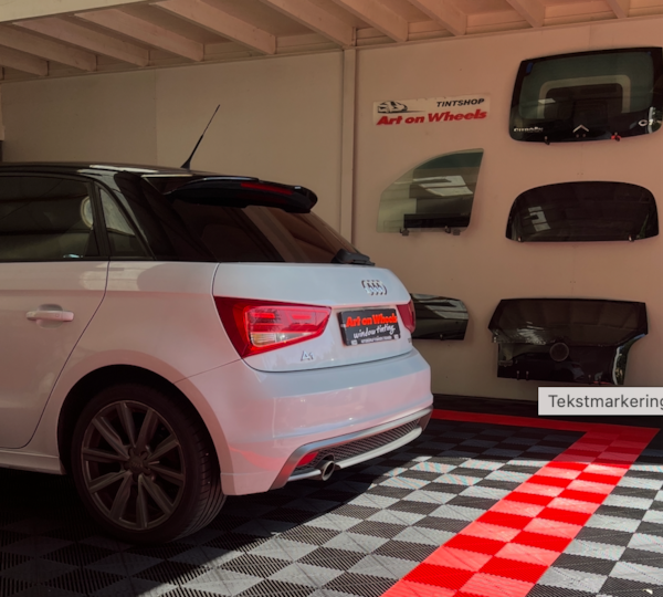 Audi A1 geblindeerde ramen